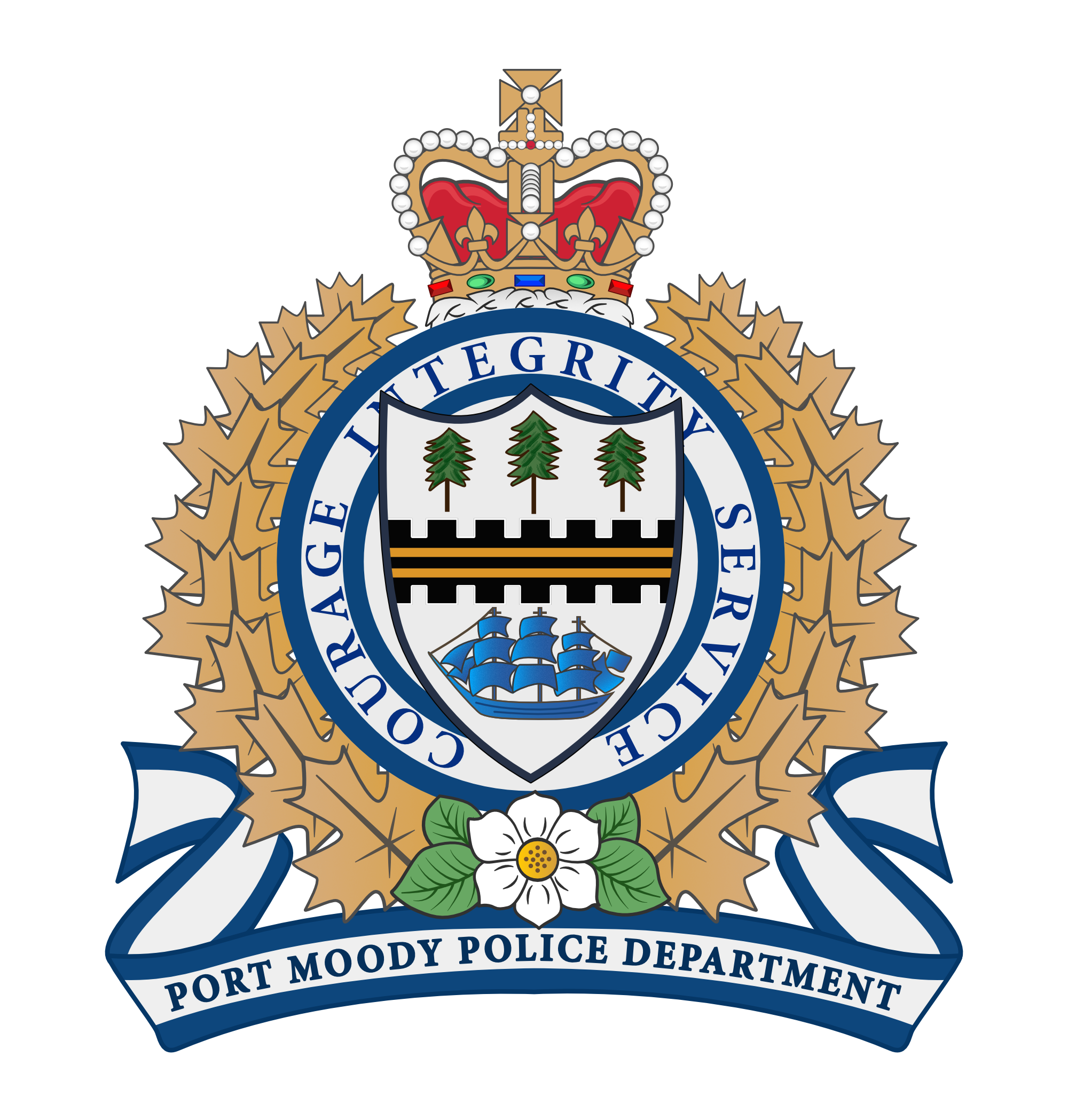 port moody police logo